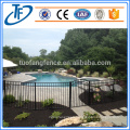 Removable pool safety fence